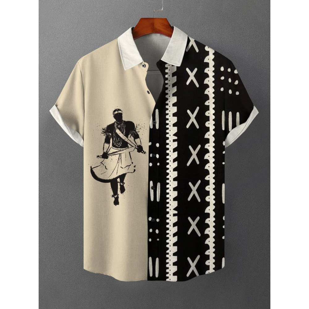 Ethnic Wear In Fashion - Sıcak Satış Erkek Retro Etnik Kabile