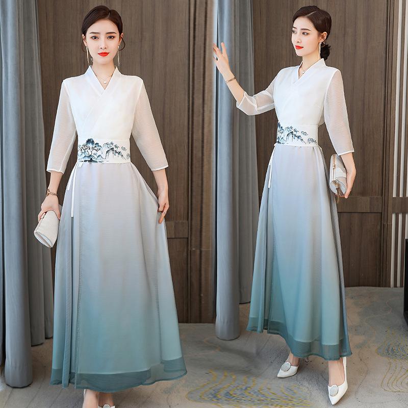 Ethnic Fashion Clothing - Çin geleneksel elbise kadın Hanfu Streetwear