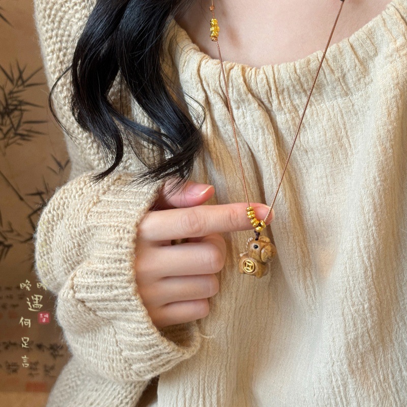 1 Adet Vintage Ahşap At Kolye, - Ethnic And Fashion incelemesi ve fiyatı