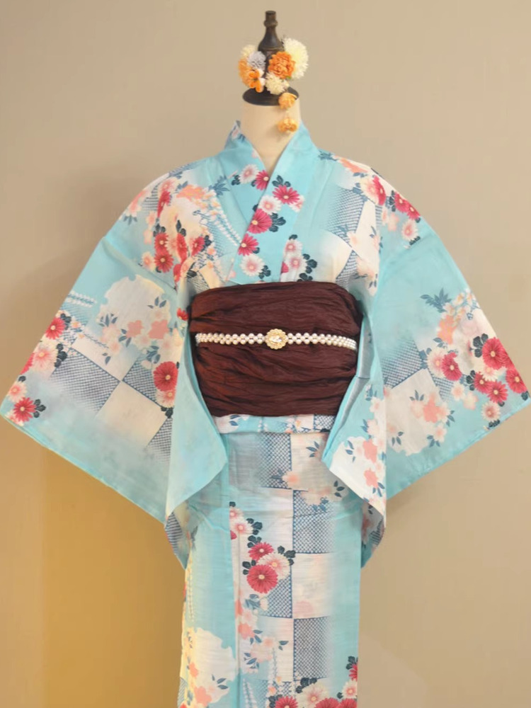 Geleneksel Yukata Kimono Pamuk - Ethnic Fashion Clothing incelemesi ve fiyatı